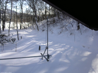 長野県菅平高原 ゆたか山荘 東側(坂下) 2026/01/14 09:30