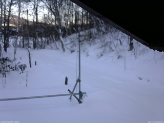 長野県菅平高原 ゆたか山荘 東側(坂下) 2026/01/14 16:15