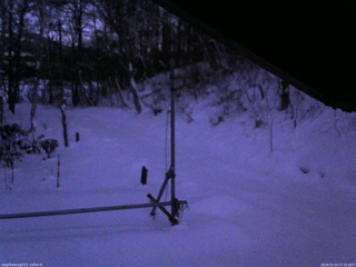 長野県菅平高原 ゆたか山荘 東側(坂下) 2026/01/14 17:15