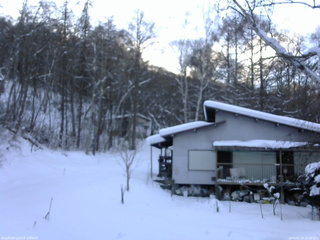 長野県菅平高原 ゆたか山荘 西側(坂上) 2026/01/14 15:00