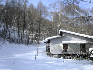 長野県菅平高原 ゆたか山荘 西側(坂上) 2026/01/15 10:30