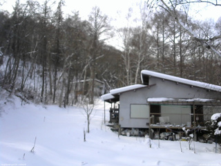 長野県菅平高原 ゆたか山荘 西側(坂上) 2026/01/15 13:15