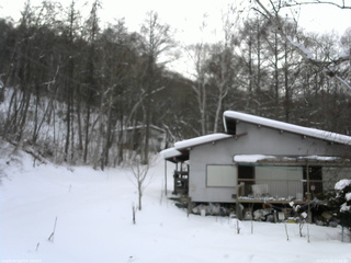 長野県菅平高原 ゆたか山荘 西側(坂上) 2026/01/15 15:30
