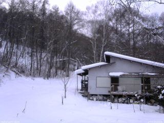 長野県菅平高原 ゆたか山荘 西側(坂上) 2026/01/15 16:45