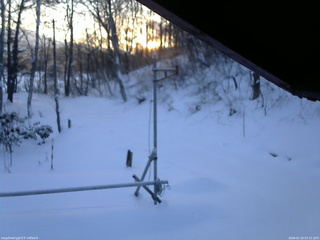 長野県菅平高原 ゆたか山荘 東側(坂下) 2026/01/16 07:15