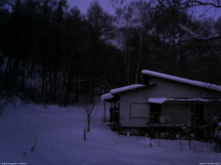 長野県菅平高原 ゆたか山荘 西側(坂上) 2026/01/16 06:30