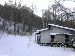 長野県菅平高原 ゆたか山荘 西側(坂上) 2026/01/16 14:45
