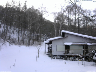 長野県菅平高原 ゆたか山荘 西側(坂上) 2026/01/16 15:00