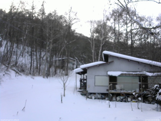 長野県菅平高原 ゆたか山荘 西側(坂上) 2026/01/16 15:30
