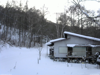 長野県菅平高原 ゆたか山荘 西側(坂上) 2026/01/16 16:30