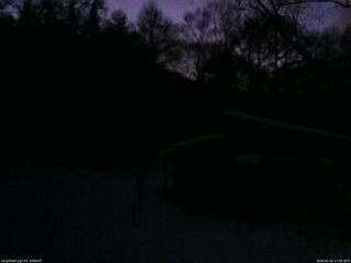 長野県菅平高原 ゆたか山荘 西側(坂上) 2026/01/16 17:30