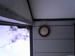 長野県菅平高原 ゆたか山荘 温度計 2026/01/16 06:45