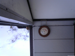 長野県菅平高原 ゆたか山荘 温度計 2026/01/16 07:15