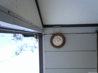 長野県菅平高原 ゆたか山荘 温度計 2026/01/16 07:30