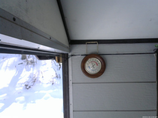 長野県菅平高原 ゆたか山荘 温度計 2026/01/16 11:00