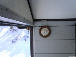 長野県菅平高原 ゆたか山荘 温度計 2026/01/16 12:00