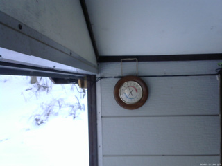 長野県菅平高原 ゆたか山荘 温度計 2026/01/16 13:45