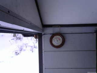 長野県菅平高原 ゆたか山荘 温度計 2026/01/16 16:45