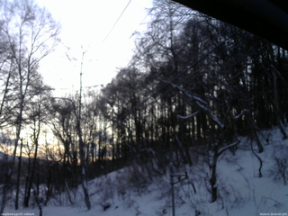 長野県菅平高原 ゆたか山荘 東側上空 2026/01/16 06:45