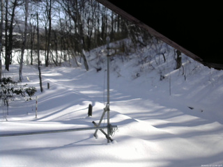 長野県菅平高原 ゆたか山荘 東側(坂下) 2026/01/17 11:45