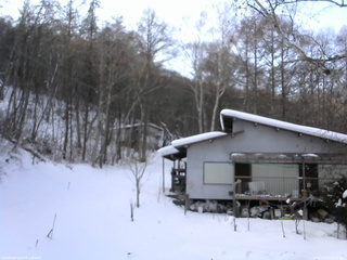 長野県菅平高原 ゆたか山荘 西側(坂上) 2026/01/17 14:15