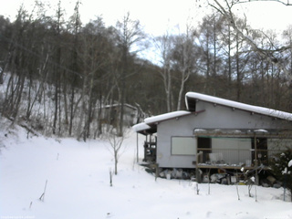 長野県菅平高原 ゆたか山荘 西側(坂上) 2026/01/17 14:45