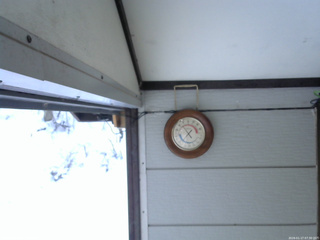 長野県菅平高原 ゆたか山荘 温度計 2026/01/17 07:30