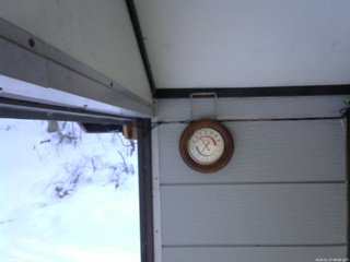 長野県菅平高原 ゆたか山荘 温度計 2026/01/17 08:00