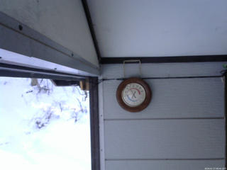 長野県菅平高原 ゆたか山荘 温度計 2026/01/17 08:45