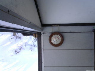 長野県菅平高原 ゆたか山荘 温度計 2026/01/17 12:00