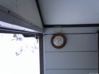 長野県菅平高原 ゆたか山荘 温度計 2026/01/17 14:45