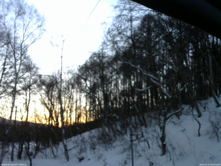 長野県菅平高原 ゆたか山荘 東側上空 2026/01/17 06:45