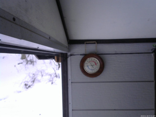 長野県菅平高原 ゆたか山荘 温度計 2026/01/18 07:15