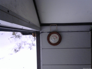 長野県菅平高原 ゆたか山荘 温度計 2026/01/18 07:30