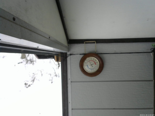 長野県菅平高原 ゆたか山荘 温度計 2026/01/18 11:00