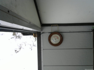 長野県菅平高原 ゆたか山荘 温度計 2026/01/18 12:00