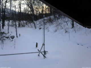 長野県菅平高原 ゆたか山荘 東側(坂下) 2026/01/19 08:00