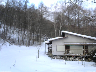 長野県菅平高原 ゆたか山荘 西側(坂上) 2026/01/19 07:15
