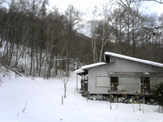 長野県菅平高原 ゆたか山荘 西側(坂上) 2026/01/19 13:45