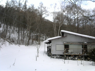 長野県菅平高原 ゆたか山荘 西側(坂上) 2026/01/19 14:15