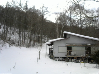 長野県菅平高原 ゆたか山荘 西側(坂上) 2026/01/19 15:15
