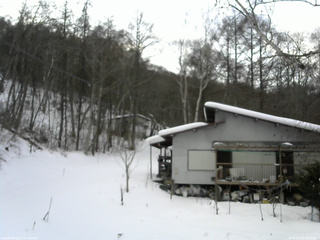 長野県菅平高原 ゆたか山荘 西側(坂上) 2026/01/19 16:00