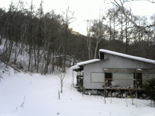 長野県菅平高原 ゆたか山荘 西側(坂上) 2026/01/19 16:15