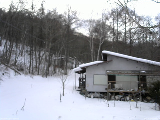 長野県菅平高原 ゆたか山荘 西側(坂上) 2026/01/19 16:30