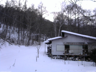 長野県菅平高原 ゆたか山荘 西側(坂上) 2026/01/19 17:00