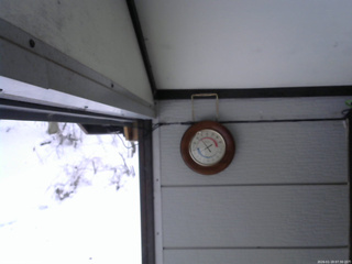 長野県菅平高原 ゆたか山荘 温度計 2026/01/19 07:30