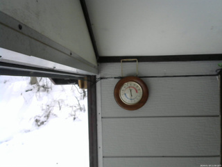 長野県菅平高原 ゆたか山荘 温度計 2026/01/19 11:00