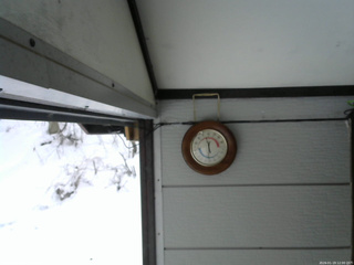 長野県菅平高原 ゆたか山荘 温度計 2026/01/19 12:00