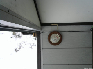 長野県菅平高原 ゆたか山荘 温度計 2026/01/19 13:45