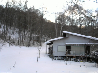長野県菅平高原 ゆたか山荘 西側(坂上) 2026/01/20 16:45